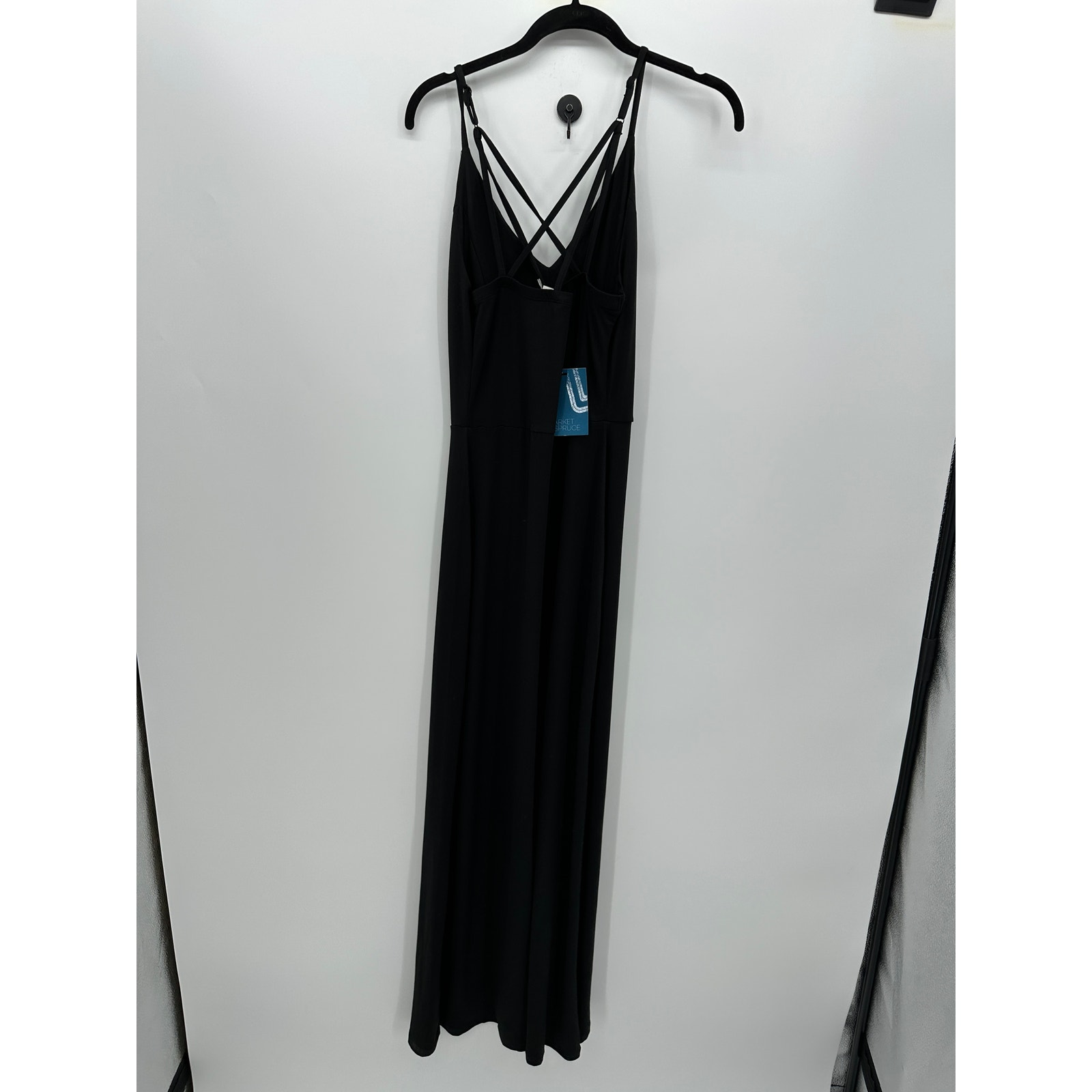 Market & Spruce Alisha Knit Maxi Dress Women Black Butter Soft Stitch Fix Sz S — image 2 of 6